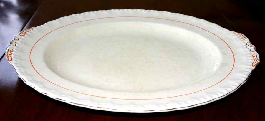 GRI357 14" Oval Serving Platter by Grindley-1