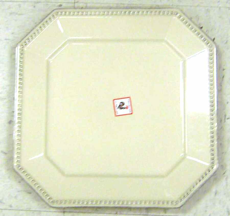 GTL4 Square Dinner Plate by Grestel (Portugal)-1