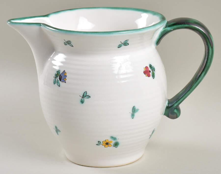 Scattered Blooms Accessories Green 44 Oz Jug by Gmundner Austria-1