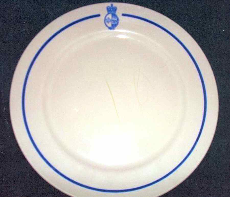 Canadian Coast Guard Dinner Plate by Grindley-1