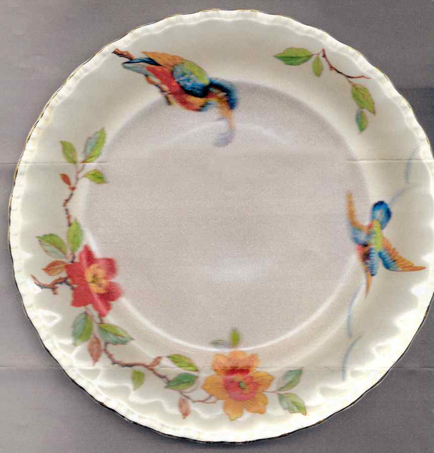 King Fisher, The Salad Plate by Grindley-1