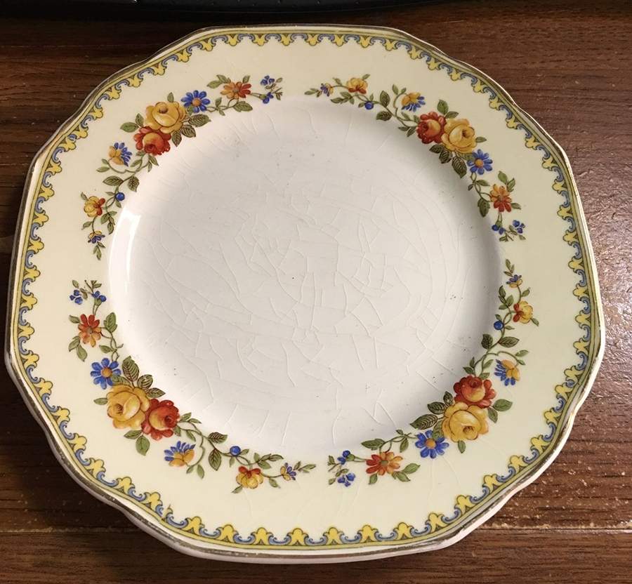 Roslyn, The Bread & Butter Plate by Grindley-1