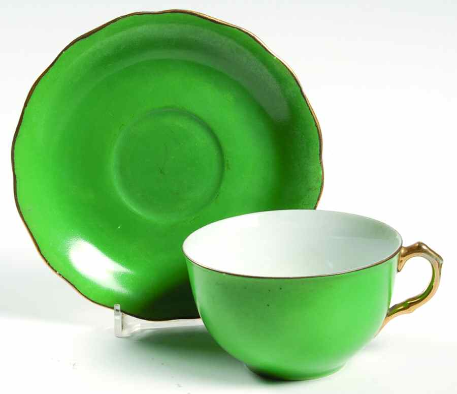 GCA21 Flat Cup & Saucer Set by Gold Castle-1