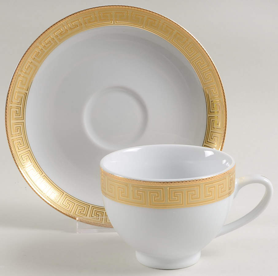 GNA7 Footed Cup & Saucer Set by GNA-1