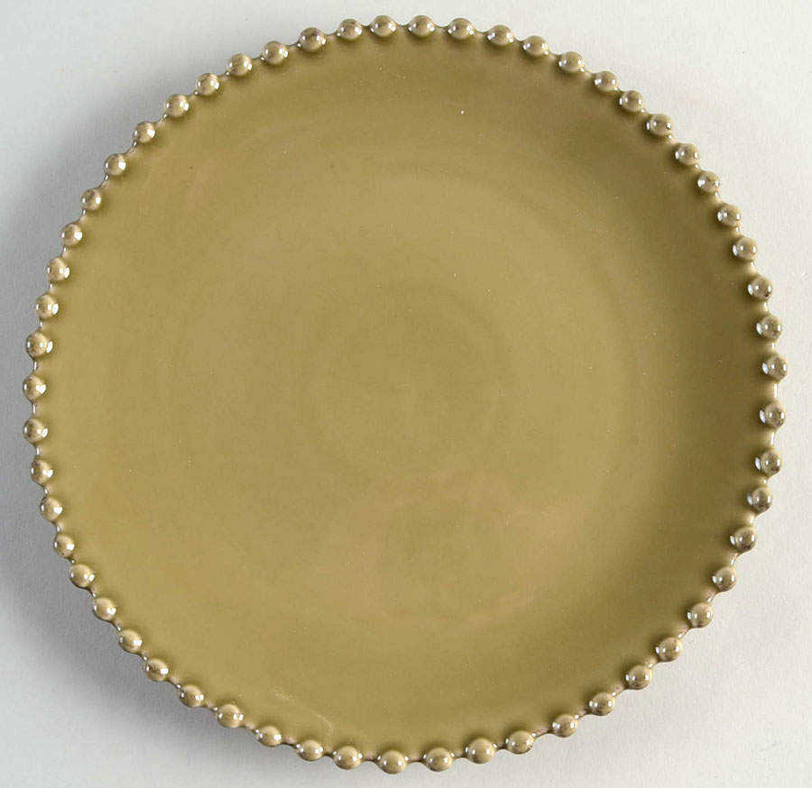 GTL11 Green Salad Plate by Grestel (Portugal)-1