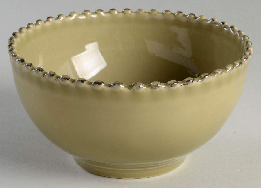 GTL11 Green Soup/Cereal Bowl by Grestel (Portugal)-1