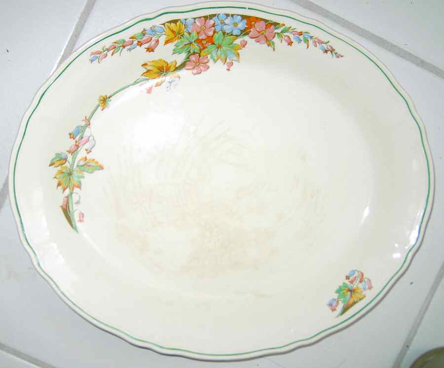 GRI388 14" Oval Serving Platter by Grindley-1