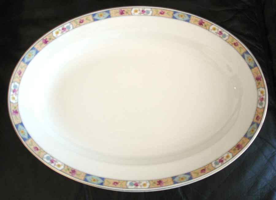 GRI389 14" Oval Serving Platter by Grindley-1