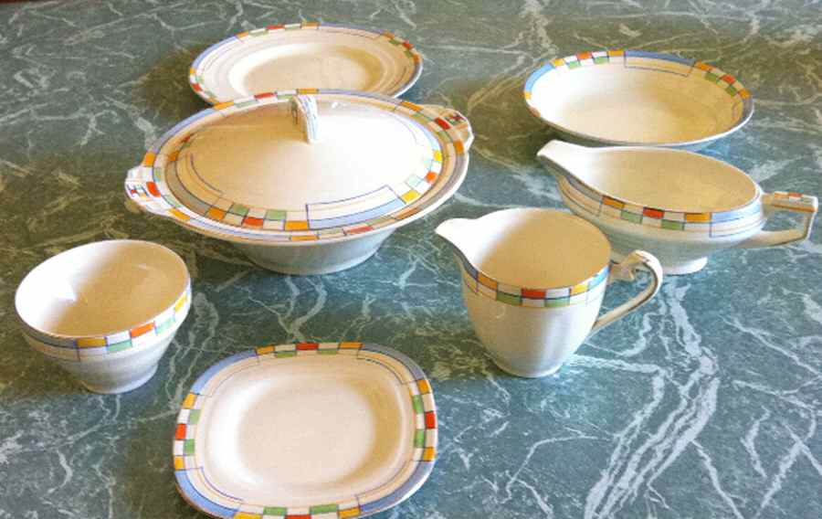 Garrick Square Bread & Butter Plate by Grindley-1