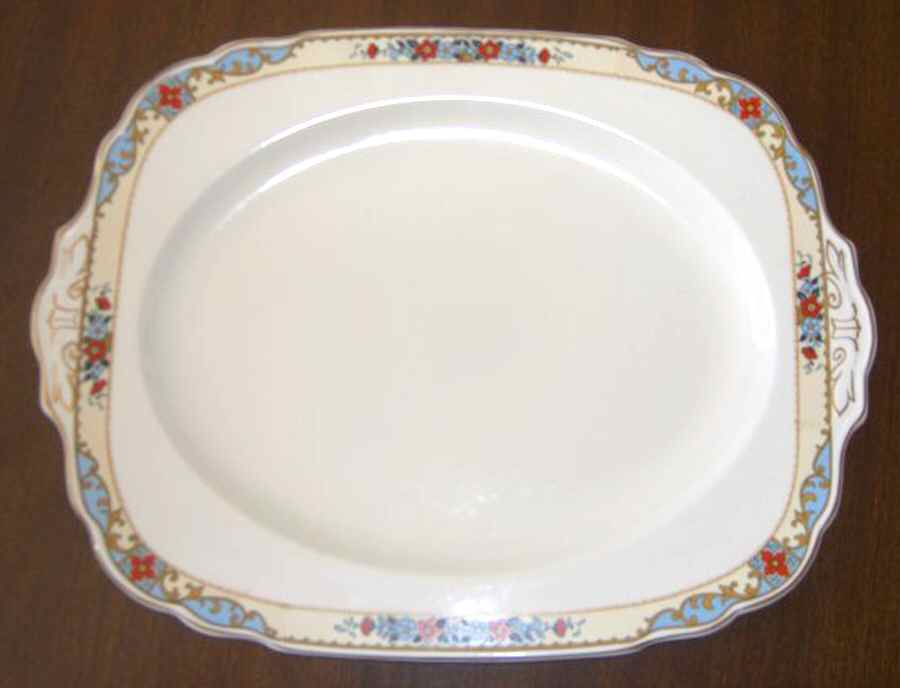 GRI395 14" Oval Serving Platter by Grindley-1