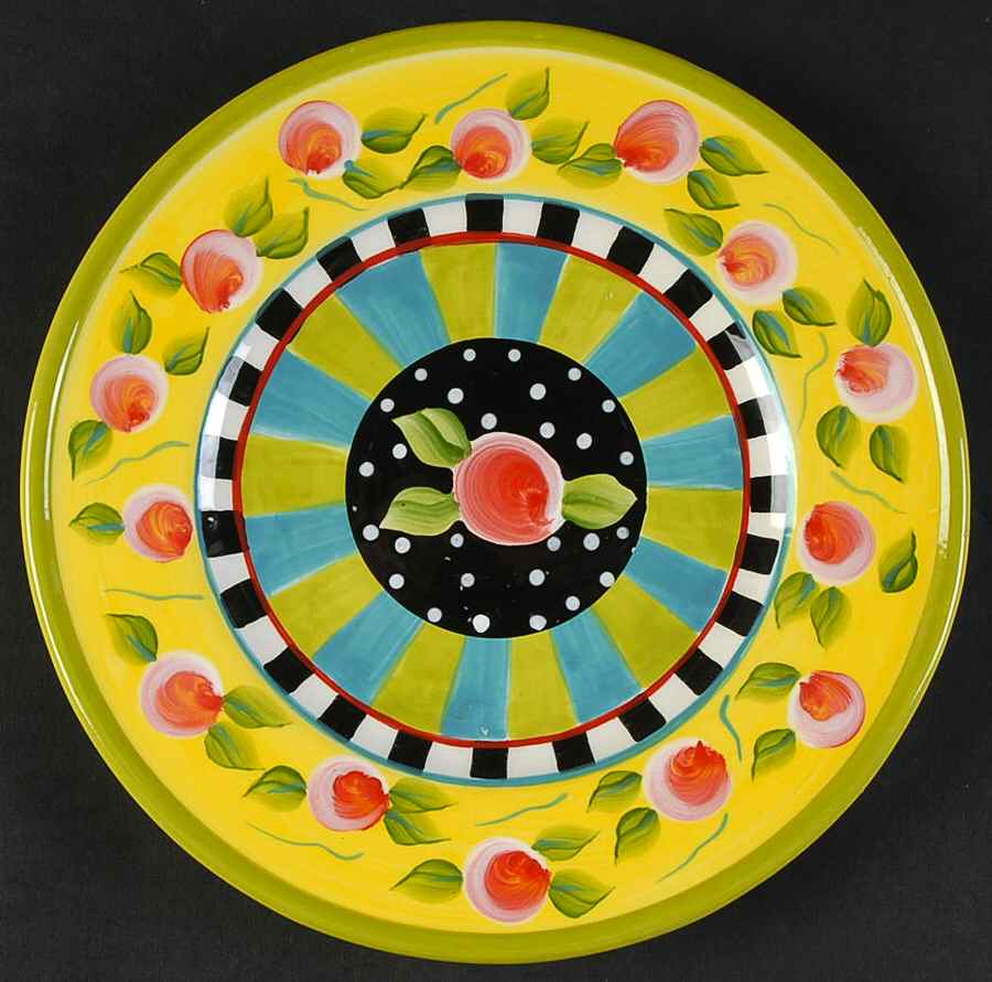 Tea Party Salad Plate by Giftcraft Ltd-1