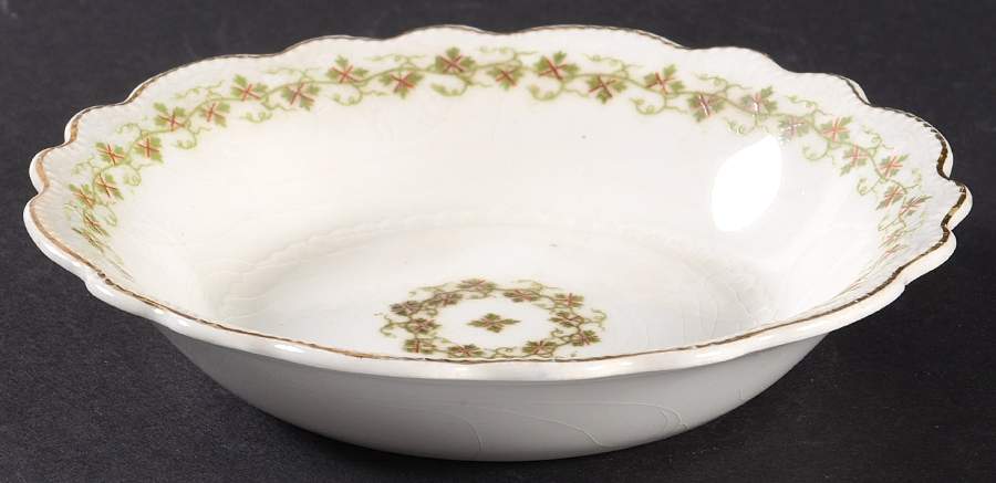 Ivy Fruit/Dessert (Sauce) Bowl by Grindley-1