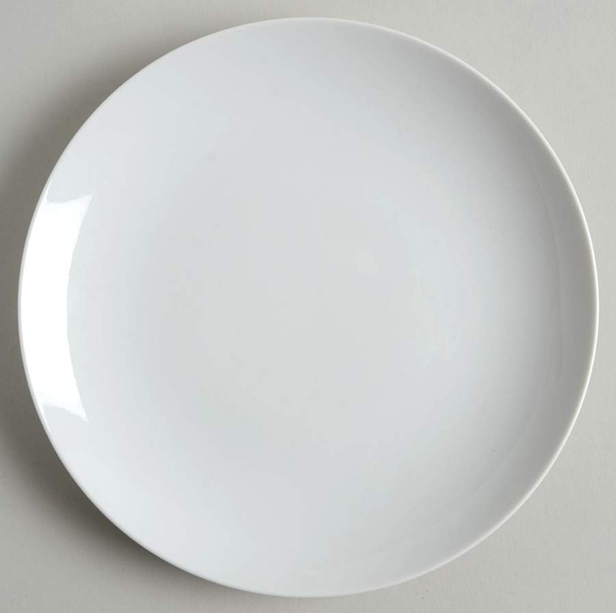 Venezia Bianco White Salad/Dessert Plate by Ginori 1735-1