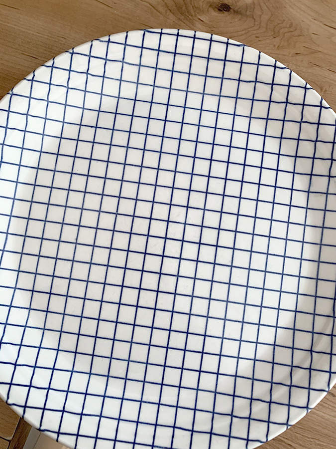 Geometry Dinner Plate by Grindley-1