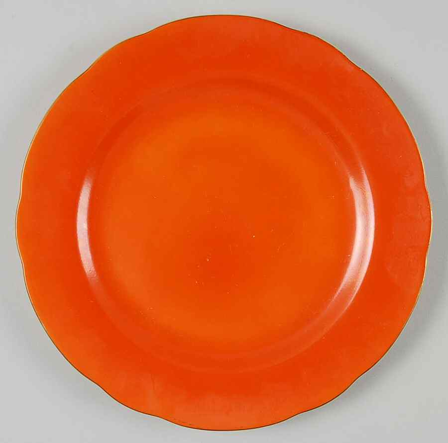 GCA26 Red Salad Plate by Gold Castle-1