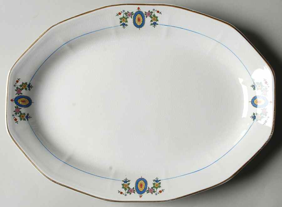 GLC8 13" Oval Serving Platter by Globe China (USA)-1
