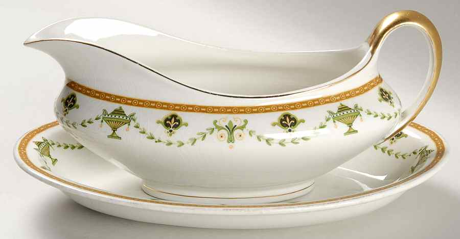 Santangel, The Gravy Boat & Underplate/Relish by Grindley-1