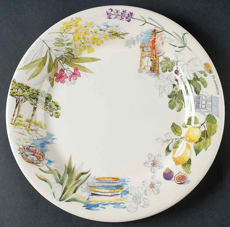 Provence Dinner Plate by Faiencerie De Gien-1