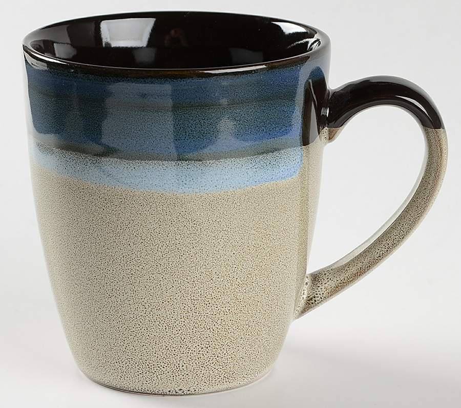 Couture Bands Blue Mug by Gibson Designs-1