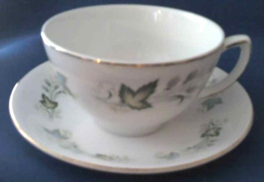 Sleepy Hollow Flat Cup & Saucer Set by Grindley-1
