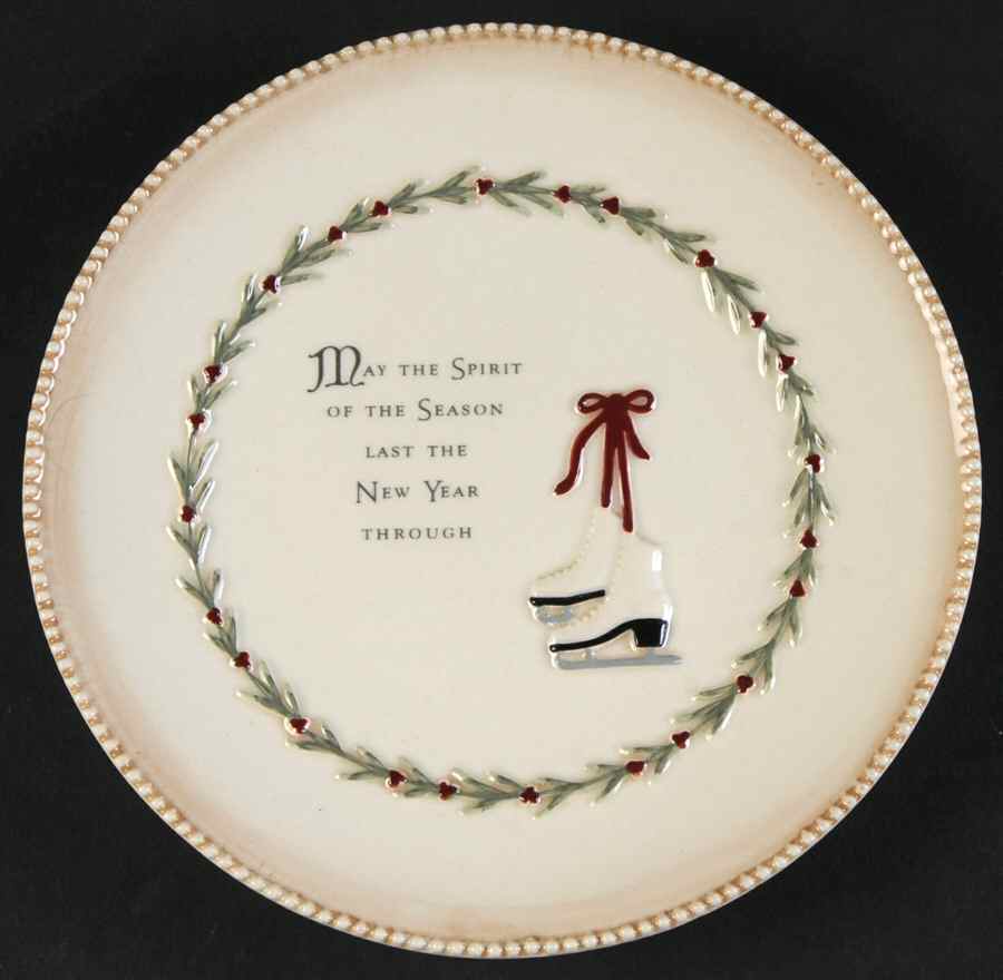 Good Tidings Canape Plate by Grasslands Road-1