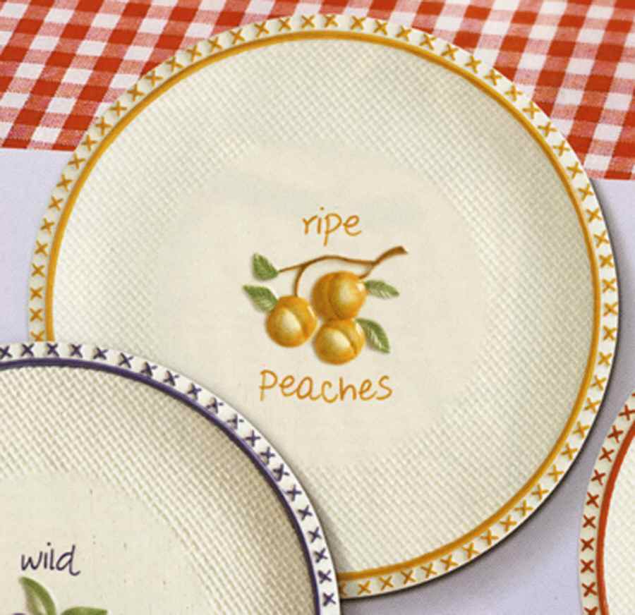 Backyard Bbq Salad Plate by Grasslands Road-1