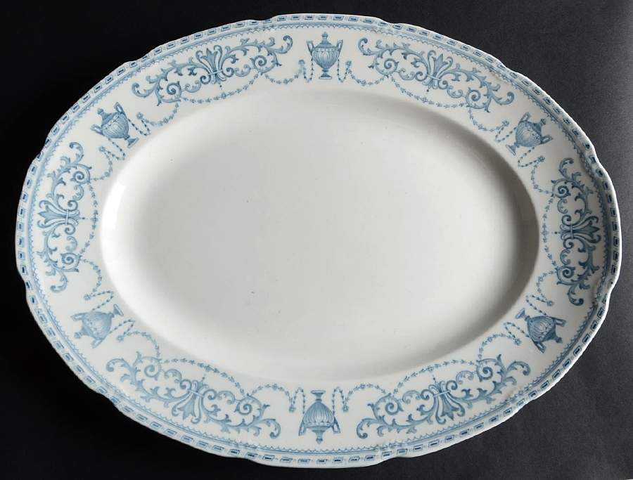 Minerva 16" Oval Serving Platter by Grindley-1
