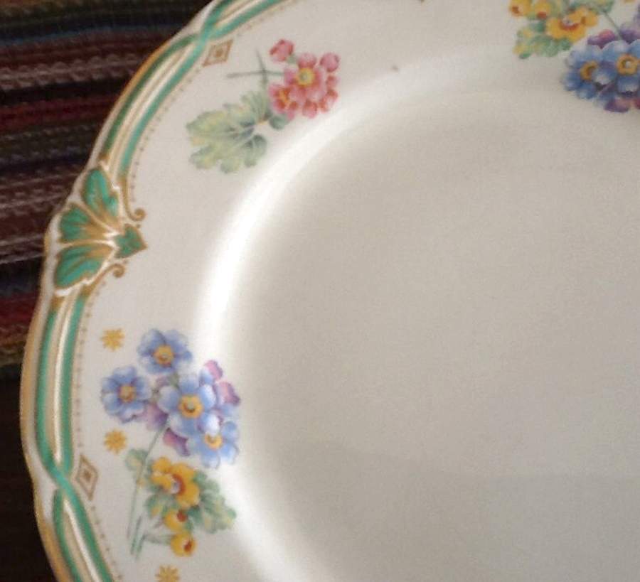 Clifford Green Dinner Plate by Grindley-1