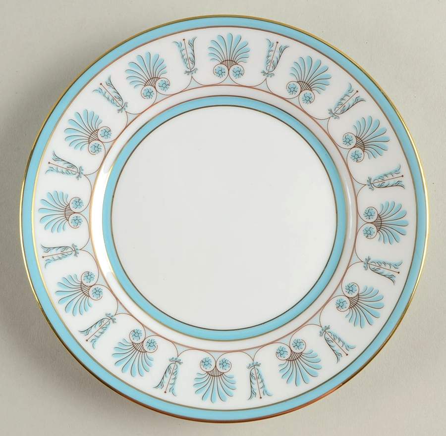 Palmette Indaco (Indigo) Bread & Butter Plate by Ginori 1735-1