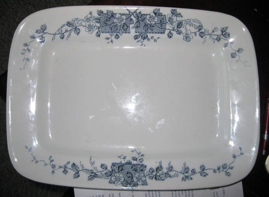 Blossom 15" Rectangular Serving Platter by Grindley-1