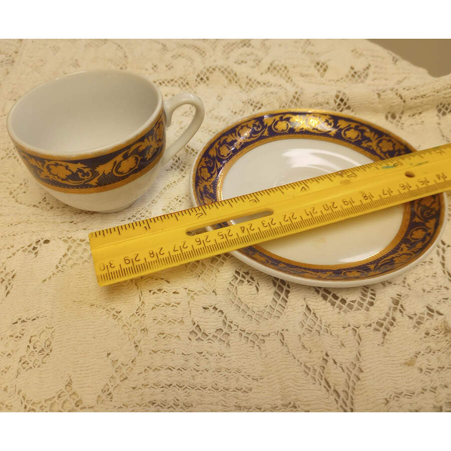 GNA12 Footed Demitasse Cup & Saucer Set by GNA-1