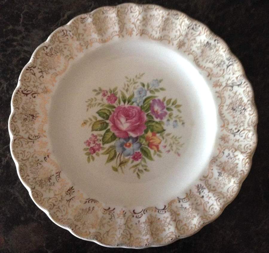 Rosalie Dinner Plate by Georgian China-1
