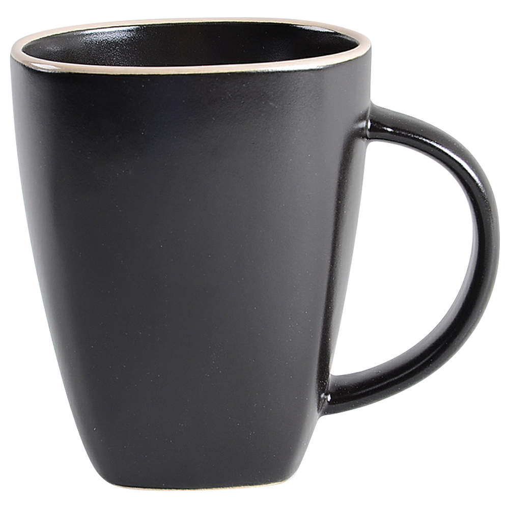 Soho Lounge Matte Black Mug by Gibson Designs-1