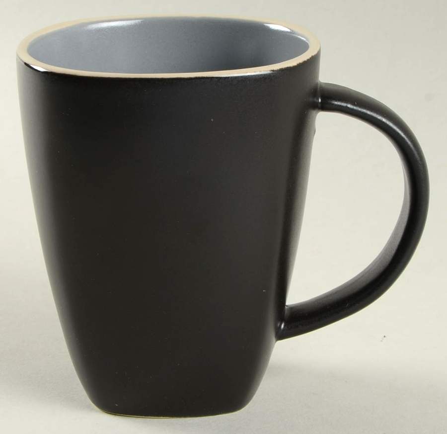 Soho Lounge Matte Gray Mug by Gibson Designs-1