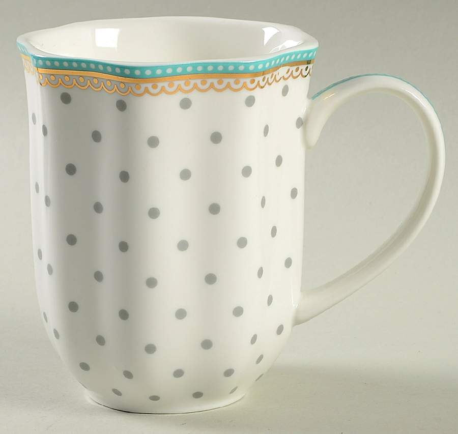 Josephine Aqua Mug by Grace's Teaware-1