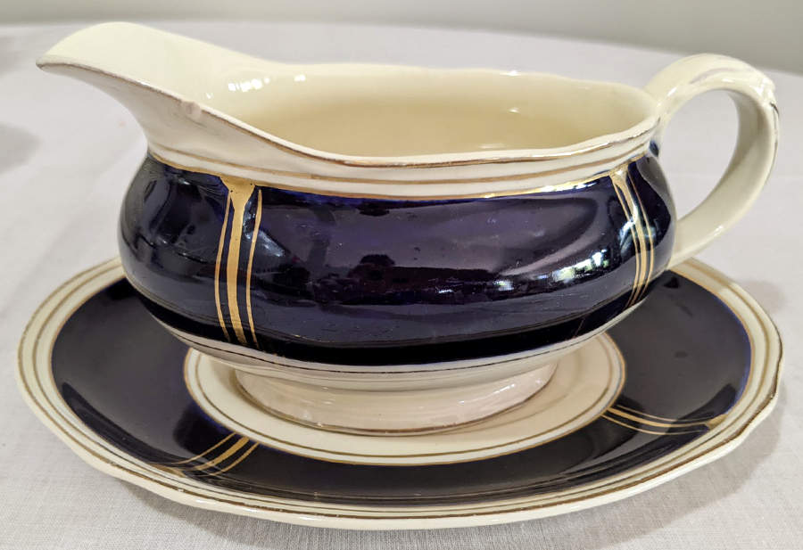 Braemar Gravy Boat & Underplate by Grindley-1