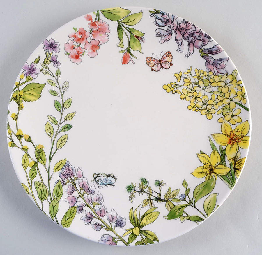 Garden Bunny Dinner Plate by Grace's Teaware-1