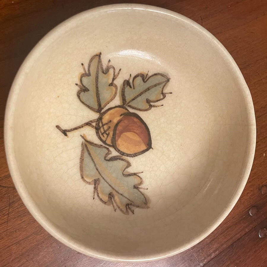 Acorn-Round Fruit/Dessert (Sauce) Bowl by Gabriel-1