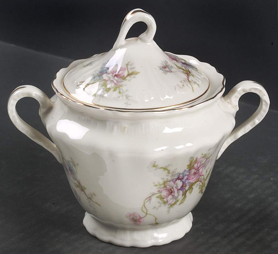Annette Sugar Bowl & Lid by Haviland-1