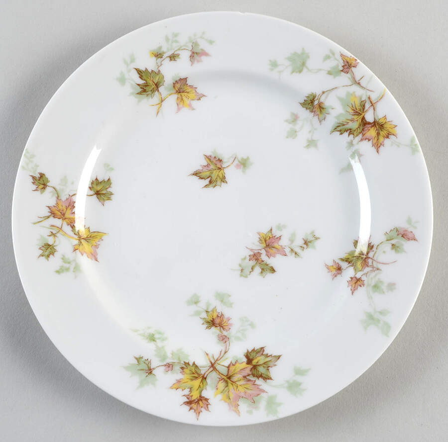Autumn Leaf (No Trim) Luncheon Plate by Haviland-1