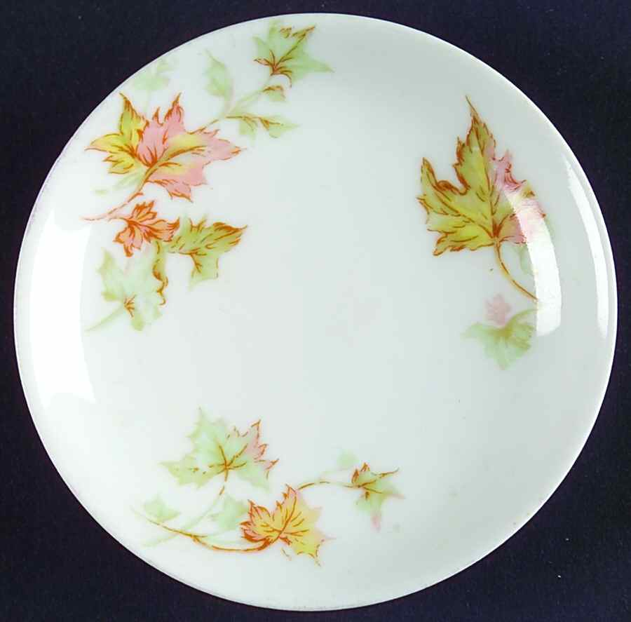 Autumn Leaf (No Trim) Butter Pat by Haviland-1