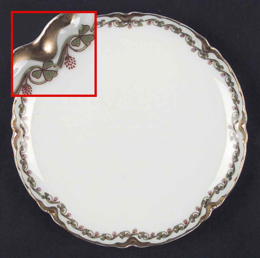 Clover Leaf Coupe Salad Plate by Haviland-1