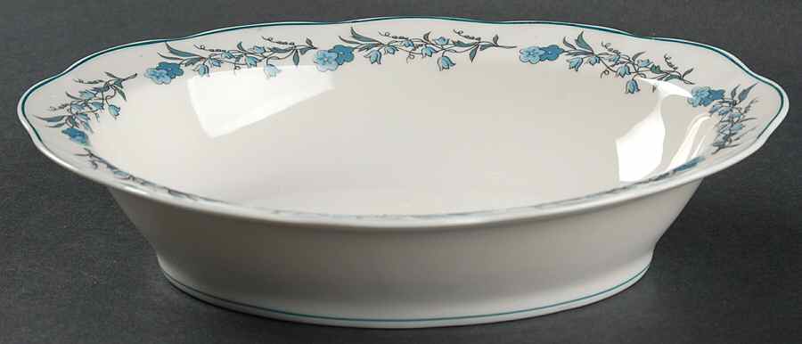 Coronation 9" Oval Vegetable Bowl by Haviland-1