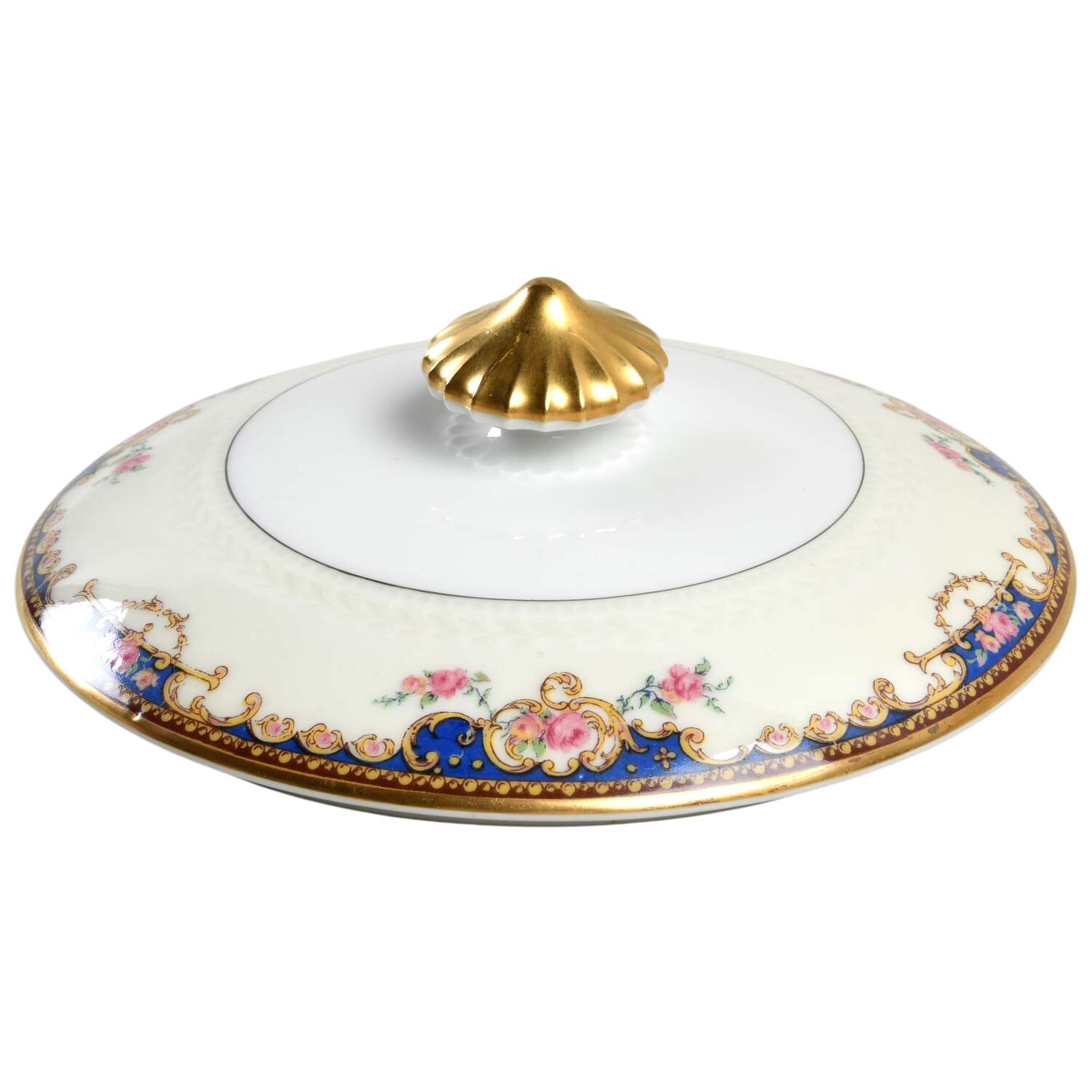 Fontainebleau Lid for Round Vegetable by Haviland-1
