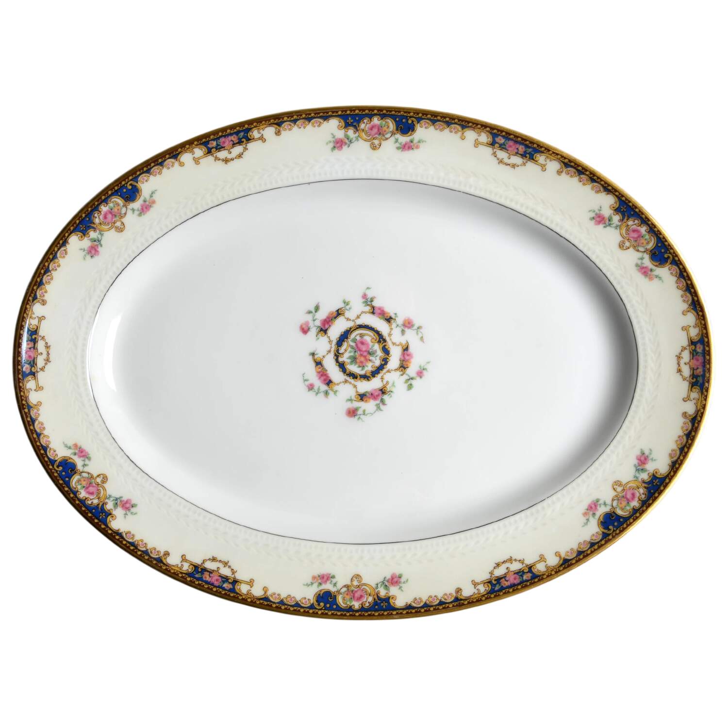 Fontainebleau 14" Oval Serving Platter by Haviland-1