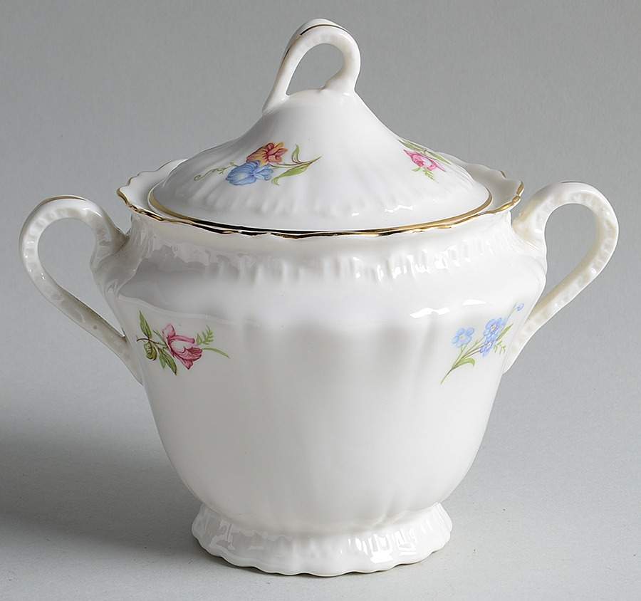 Ghent Sugar Bowl & Lid by Haviland-1