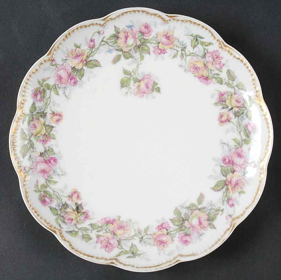 H319 Coupe Salad Plate by Haviland-1