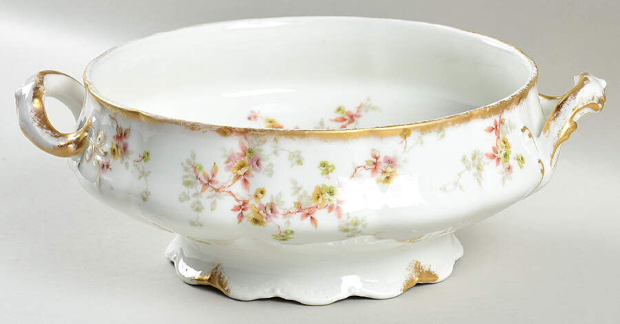 Schleiger 339-9 Tureen No Lid by Haviland-1