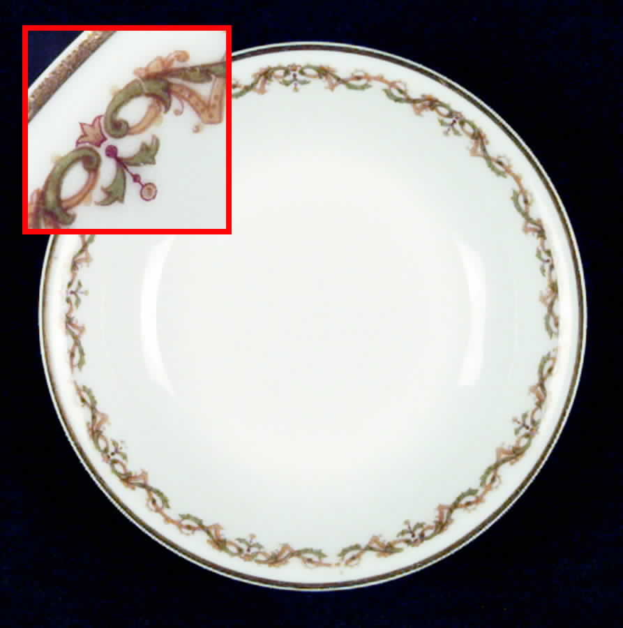H358 Fruit/Dessert (Sauce) Bowl by Haviland-1
