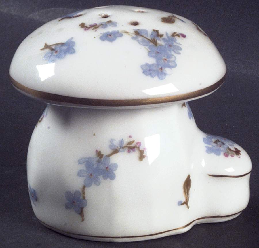 Montmery (Forget Me Nots) Figural Pepper Shaker by Haviland-1